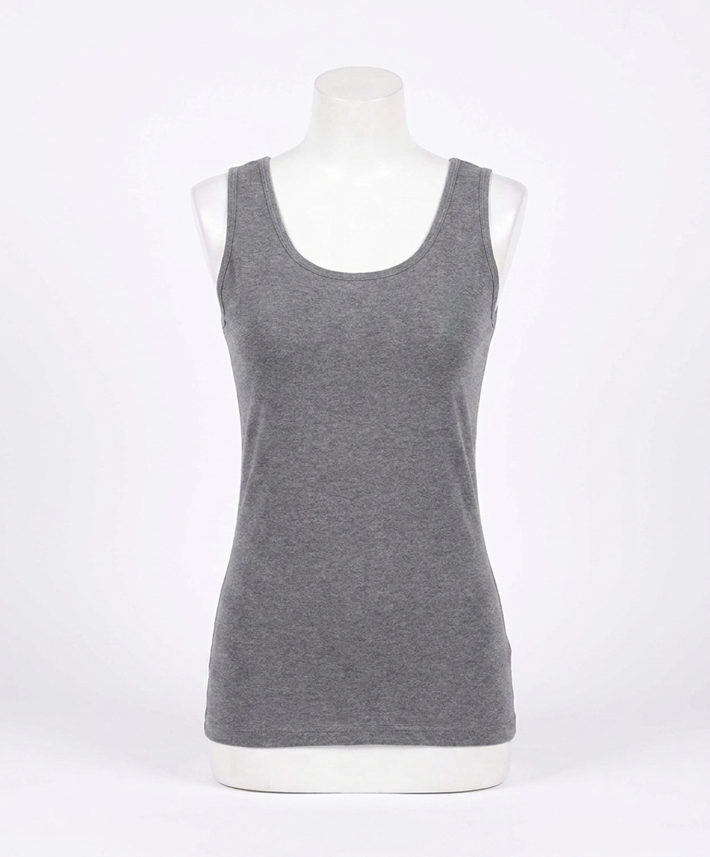 NEW ANGEL APPAREL bra- friendly tank in gray